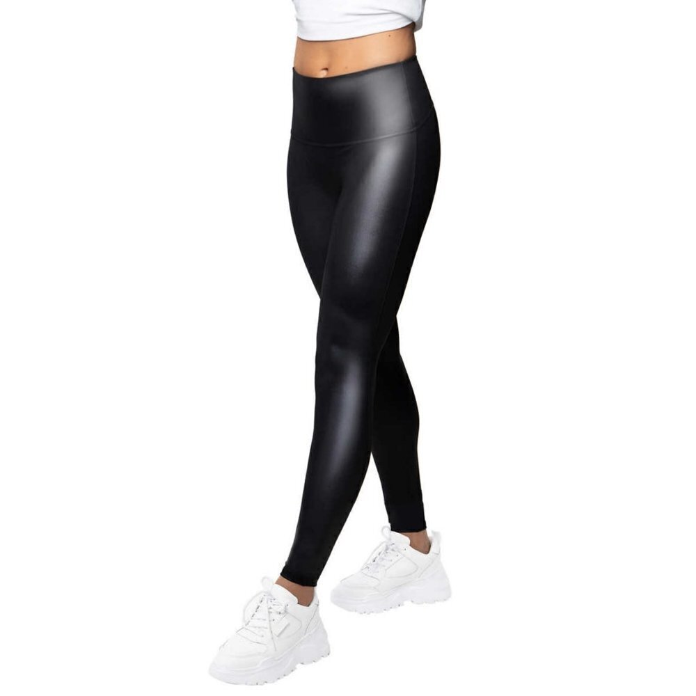 NWT Jane and Bleecker Women's High Rise Soft Faux Leather Leggings